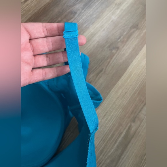 No Boundaries All Over Lace Bra Teal Aqua 40DD sexy lace - Picture 5 of 5